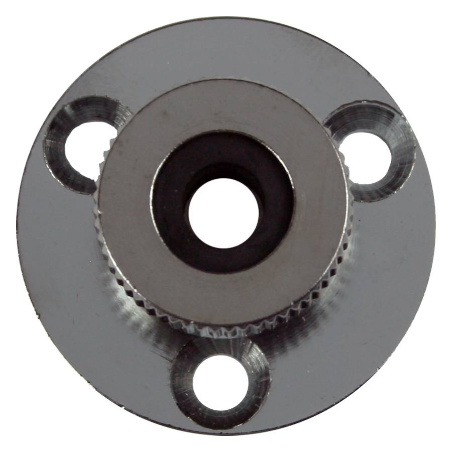 Kabelgjennomføring forkrommet - 6 mm
