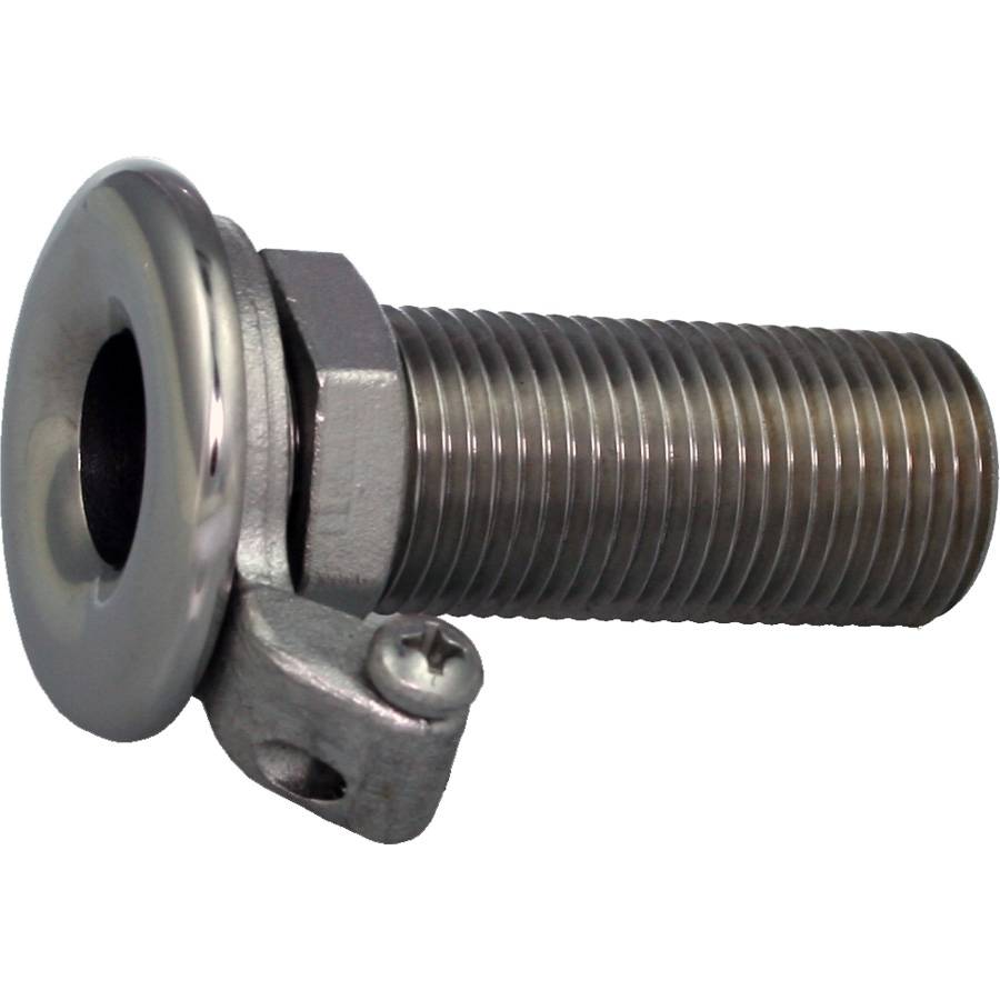 Skroggjennomføring syrefast - 3/4", 70 mm, 26 mm