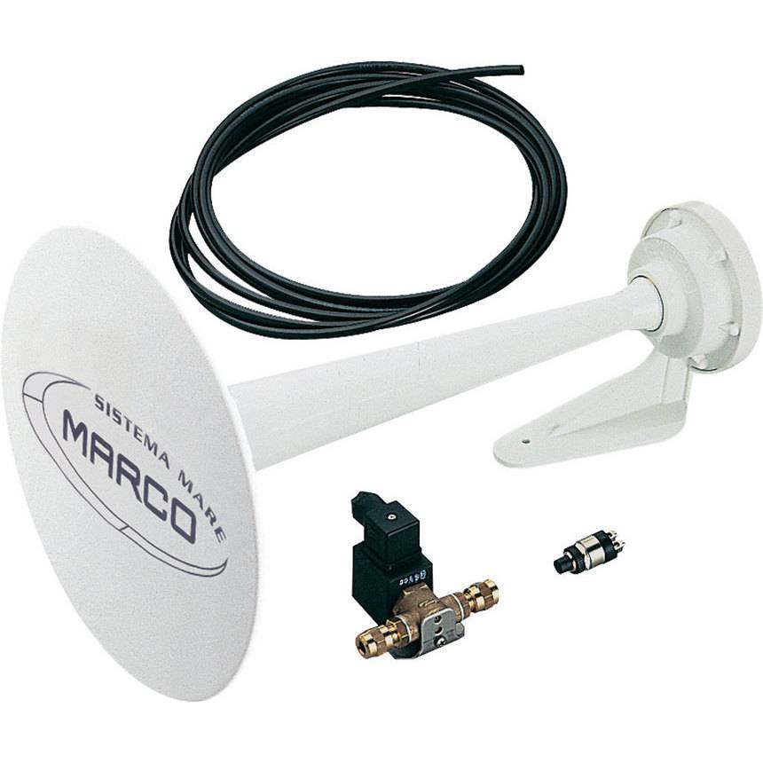 Marco PW3 Signalhorn fartøy 75 m - 12V, 4,5 A