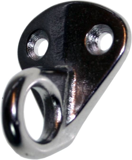 Fenderfeste m/øye, 2 hull - 316, 30x28 mm