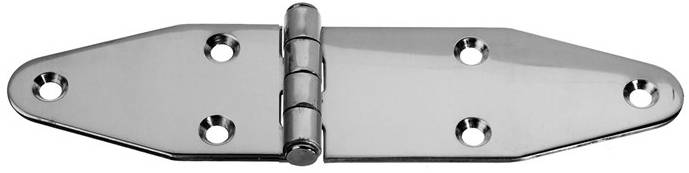 Hengsel syrefast 127 x 40 mm - blister
