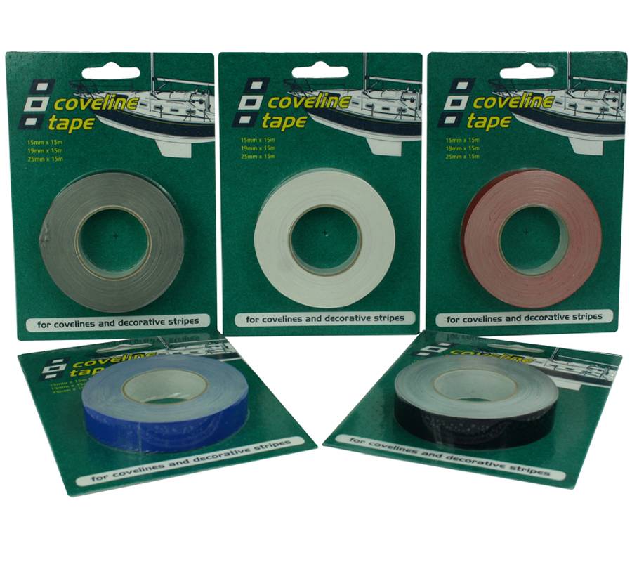 Vannlinjetape - Blå, 15 mm, 15 m