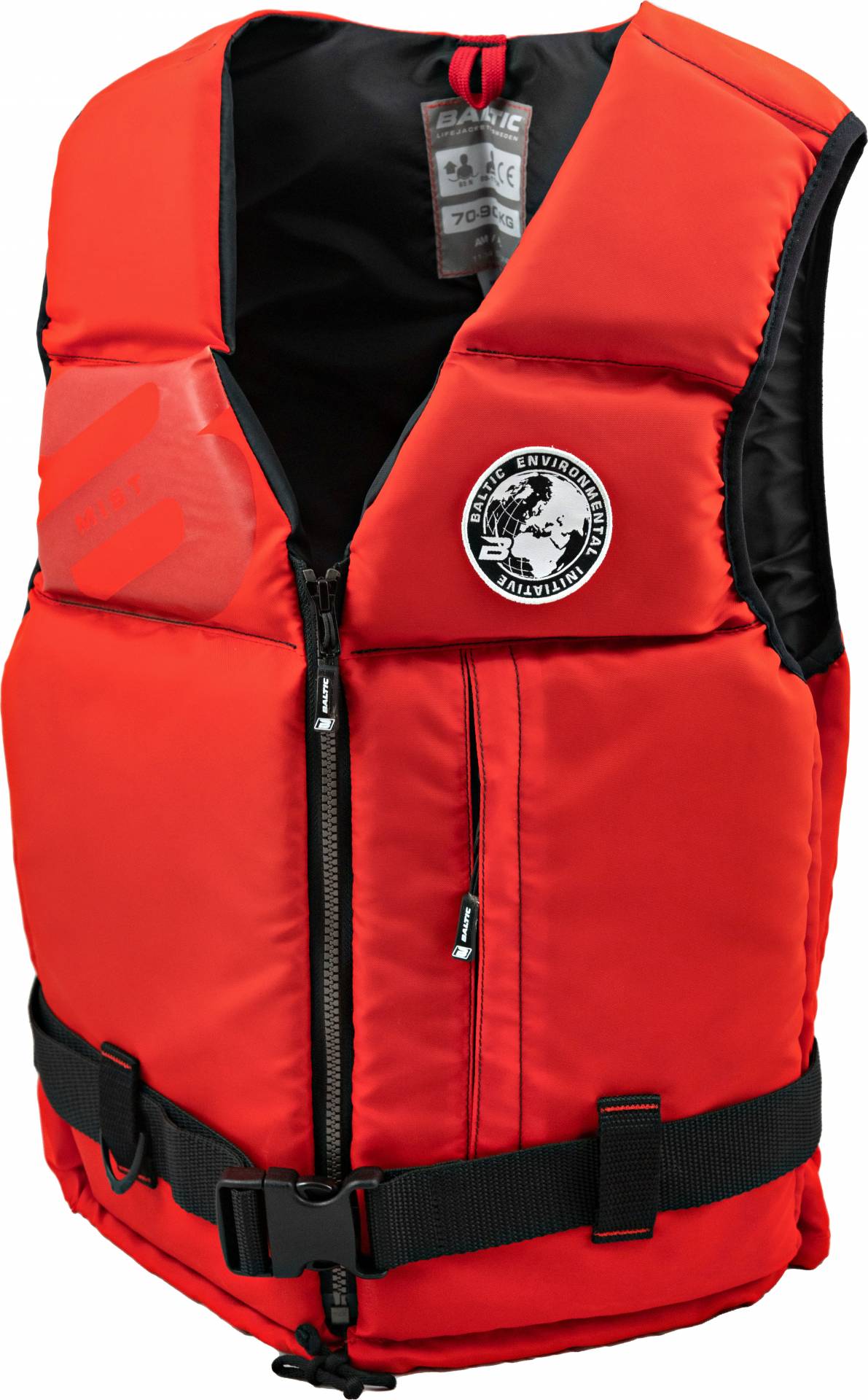 Baltic Mist E.I flytevest rød - XS (25-40)