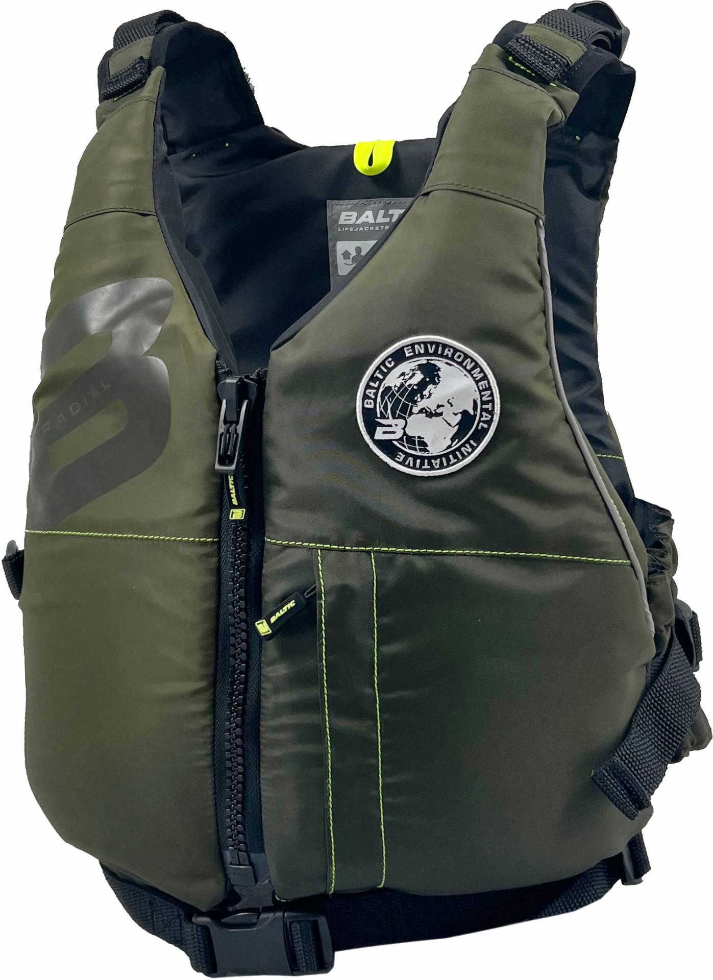Baltic Radial E.I flytevest olivengrønn - L/XL (70+)