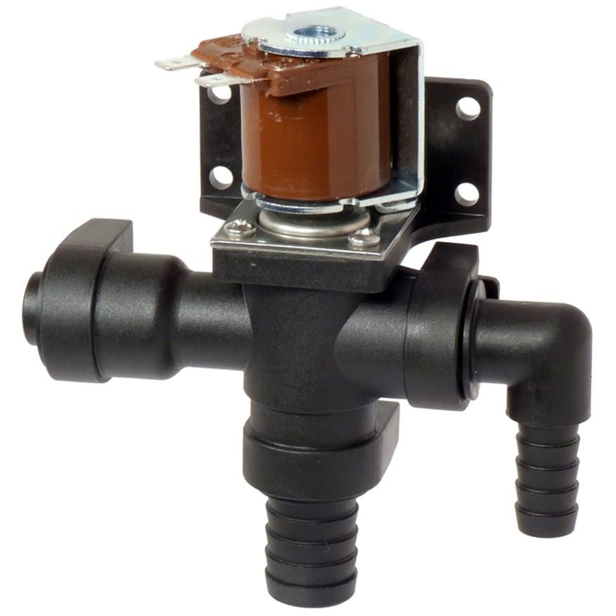 Solenoidventil 12/24V til toalett - 24V