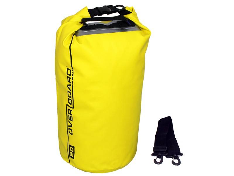 OverBoard Tørrsekk - 20 liter - Gul